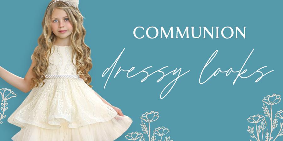 Toddler & Girls Communion Dresses | Flower Girl | Mia Belle Girls