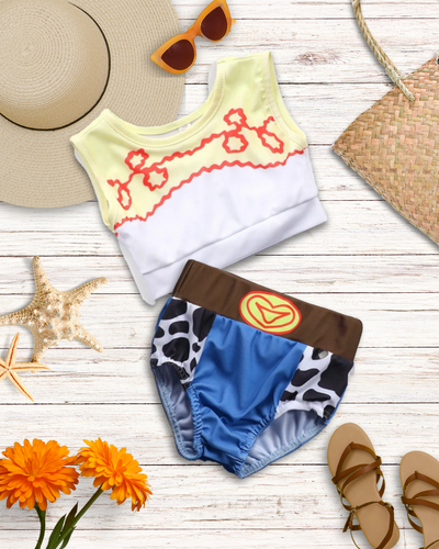 Cutest Cowgirl Two Piece Swimsuit