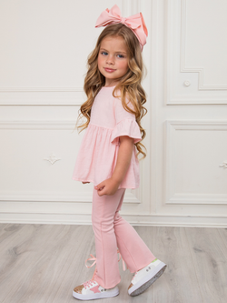 Breezy Peplum Ruffle Top