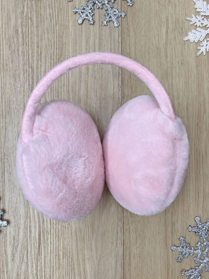 Sugarplush Pink Fuzzy Earmuffs