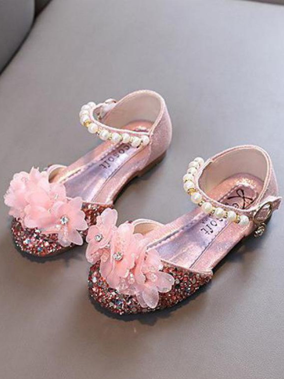 Bloom Shine Metallic Sandals