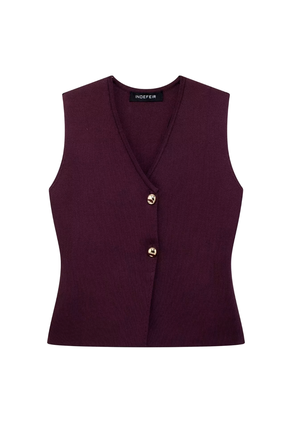 Plus Size Ladies Cable Sleeveless Knitted Vest V Neck Jumper