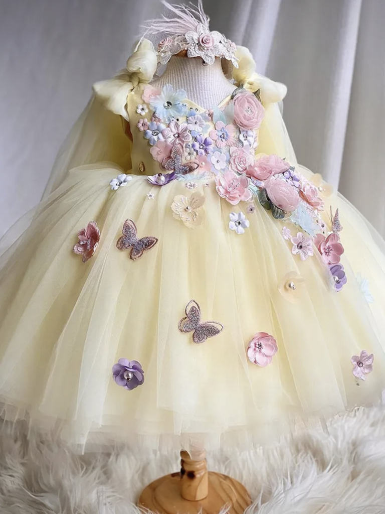 Flower Girl Bebe Butterfly Dress Butterfly Dress Baby Girl Store