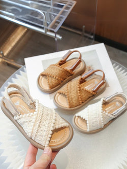 Boho Chic Crochet Summer Sandals