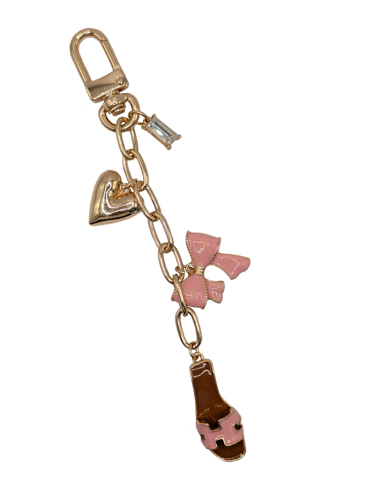 Cutie Vibes Gold Chain Bag Charm