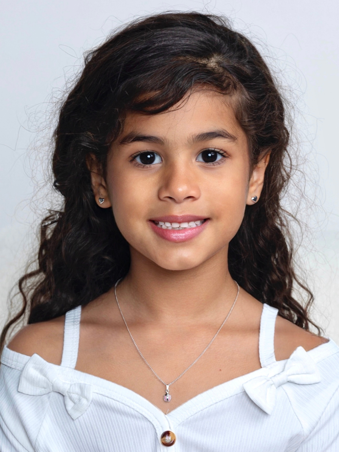 Sterling Silver Pink Ladybug Pendant Necklace