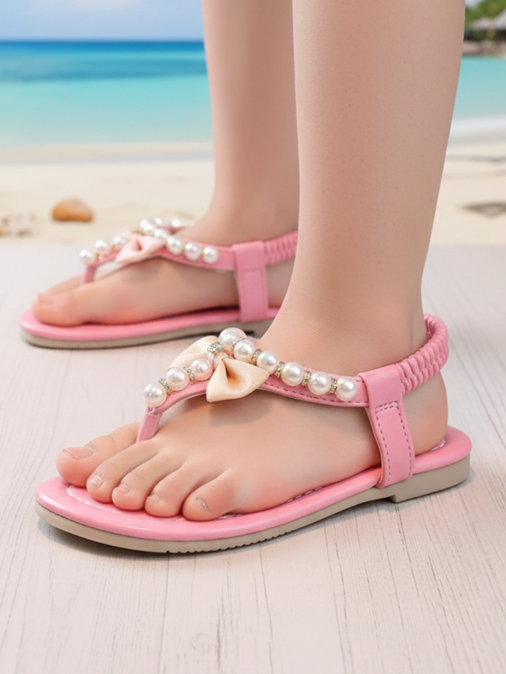 Princess Pearl Gladiator Sandals