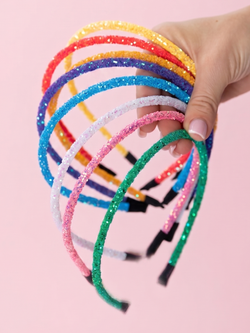 Color Pop Glitter Headband