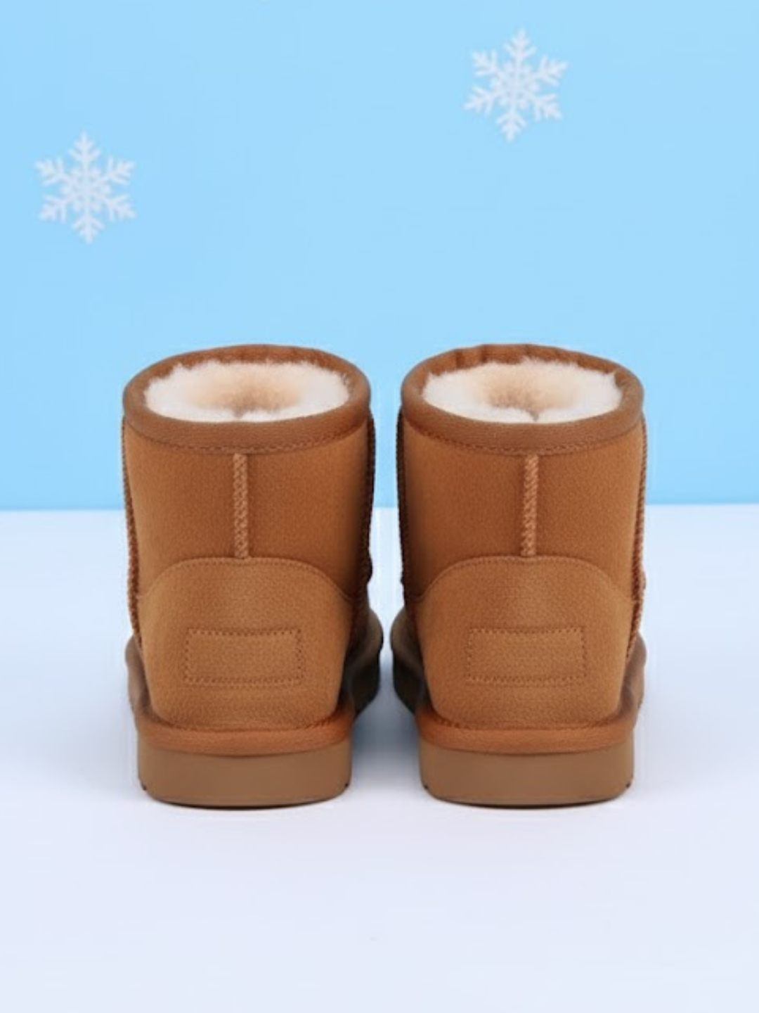 Let It Snow Fleece-Lined Snow Boots By Liv and Mia