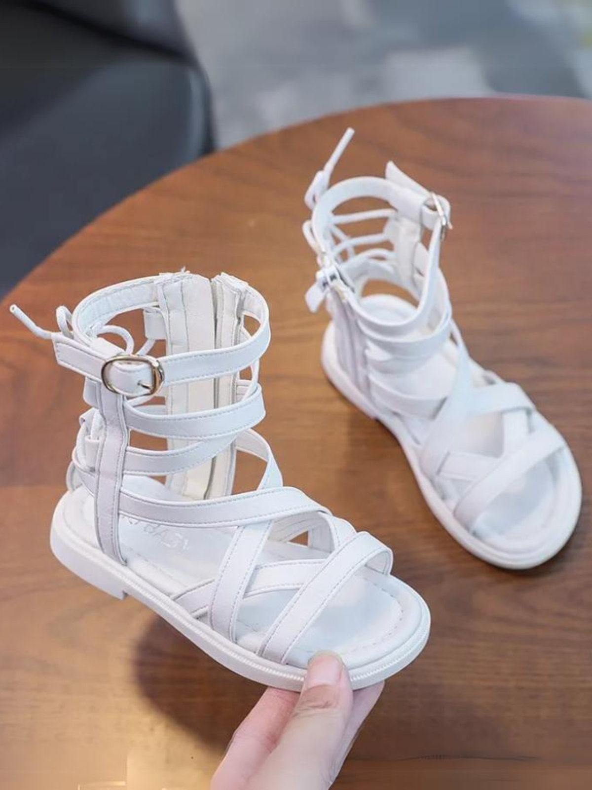 Mia Belle Girls Gladiator Sandals | Shoes By Liv and Mia