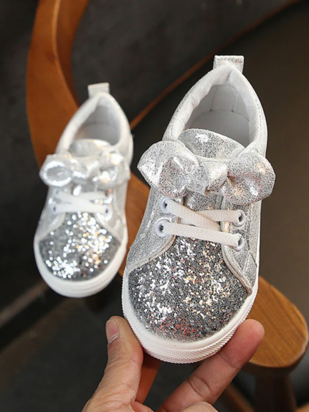 Baby girl sparkle shoes discount