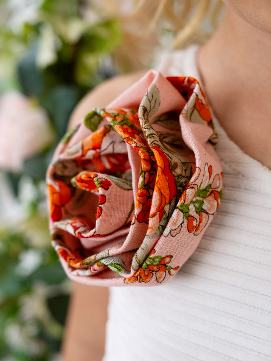 Blossom Garden One-Shoulder Top and Palazzo Pants Set Mia Belle Girls