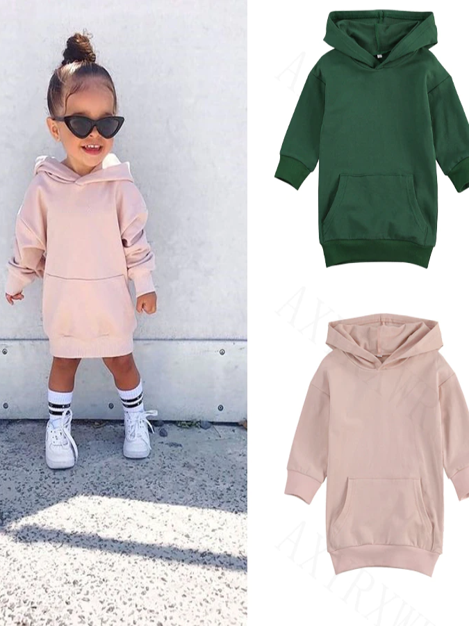Girls hoodie dresses hotsell