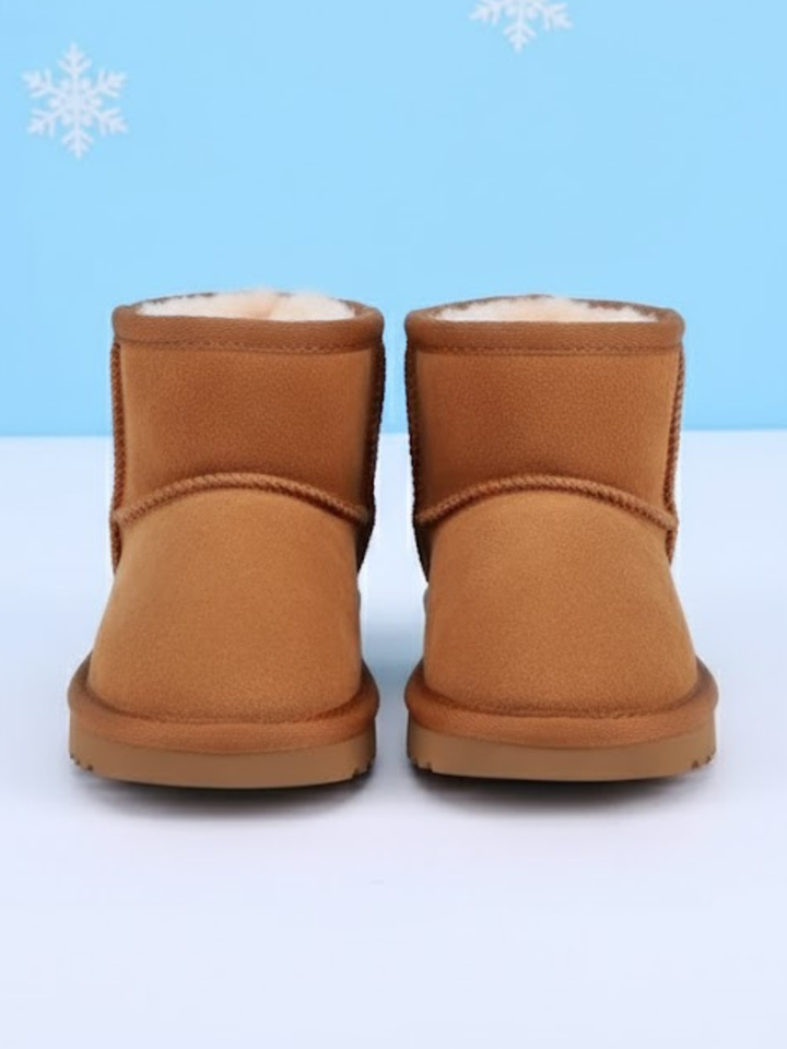 Let It Snow Fleece-Lined Snow Boots By Liv and Mia