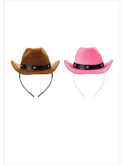 Mia Belle Girls Cowgirl Hat Headband | Girls Accessories