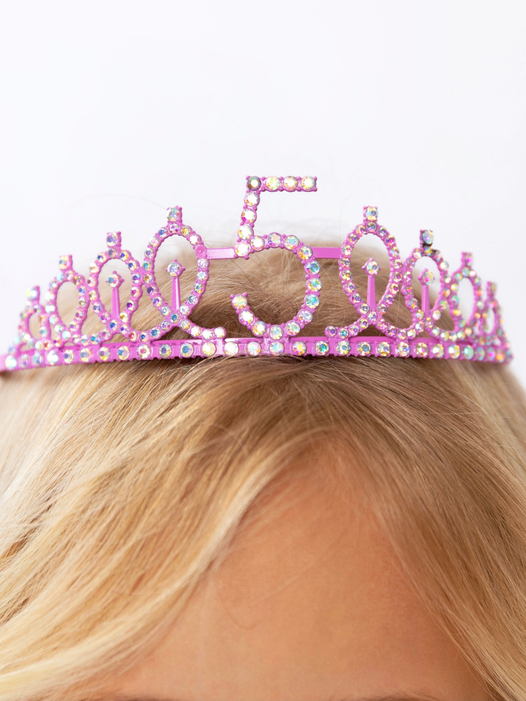 5th Birthday Princess Tiara & Sash Set Mia Belle Girls