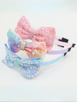 Give Me Magic Sequin Bow Headband