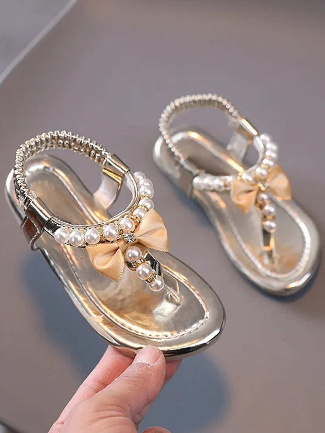 Princess Pearl Gladiator Sandals