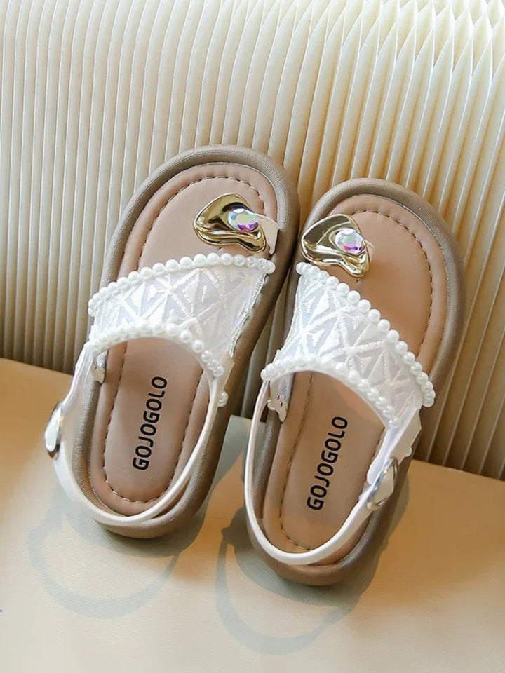 Elegant Summer Pearl Sandals