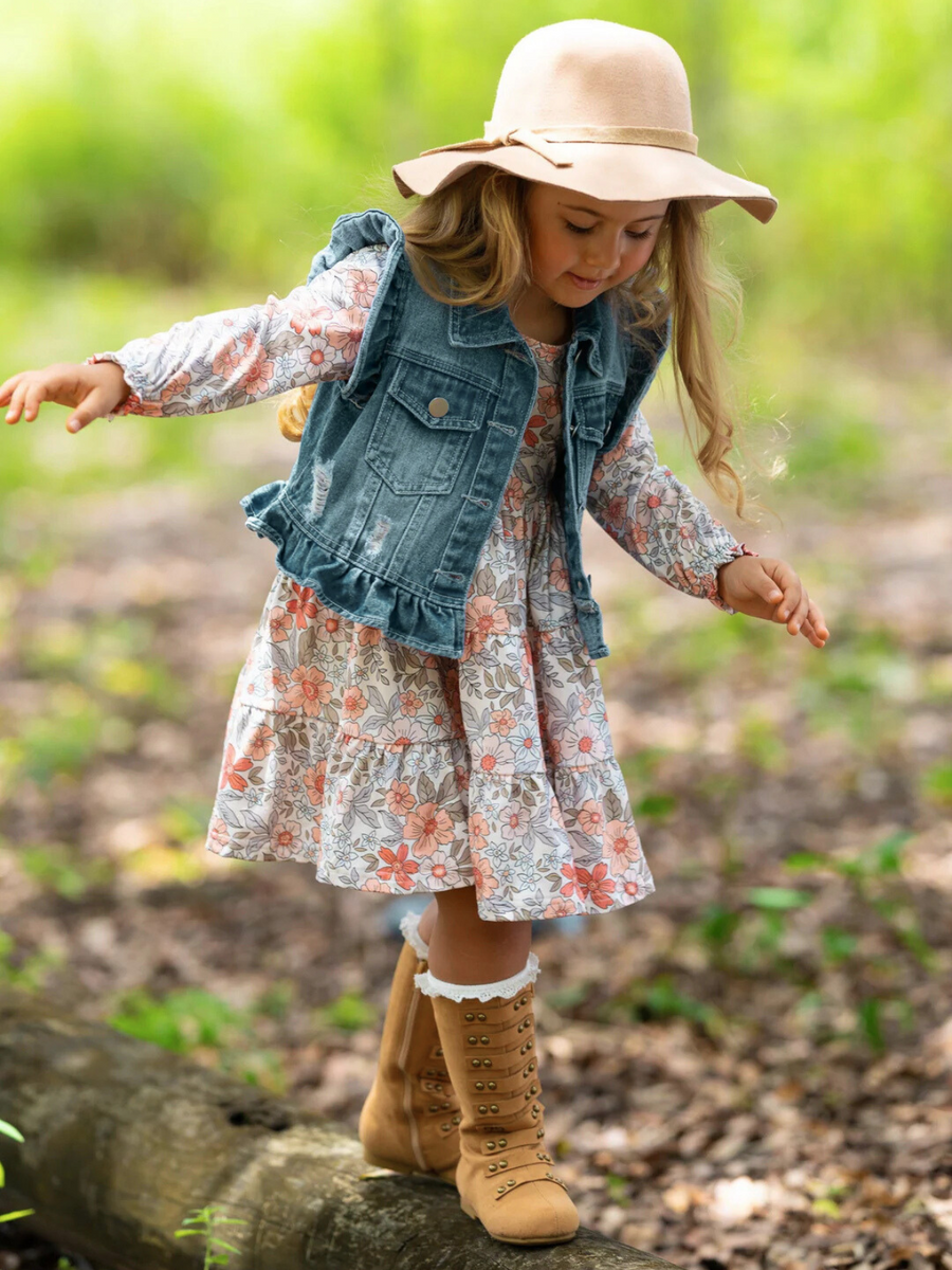 Aria - Gentle Floral Vest
