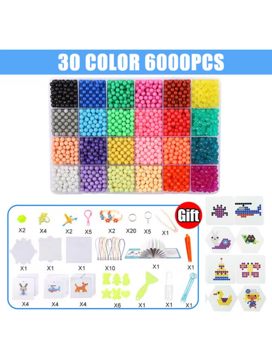 Handmade Magic Water Fuse Beads DIY Set Mia Belle Girls