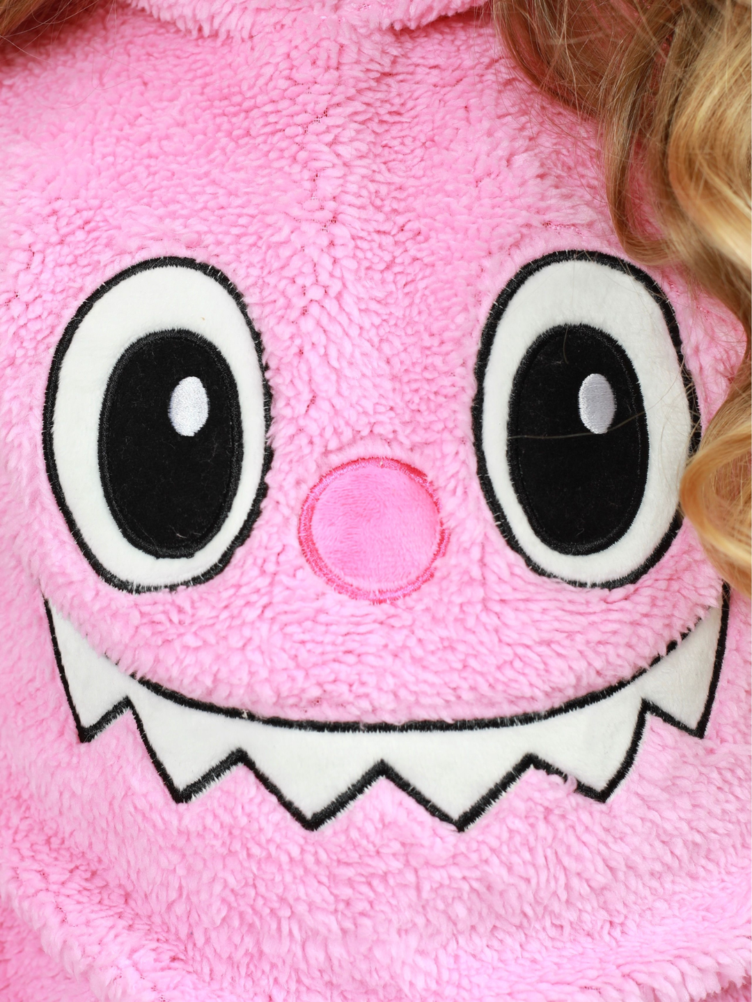 Pink Fluffy Lil Bubu Ears Hoodie