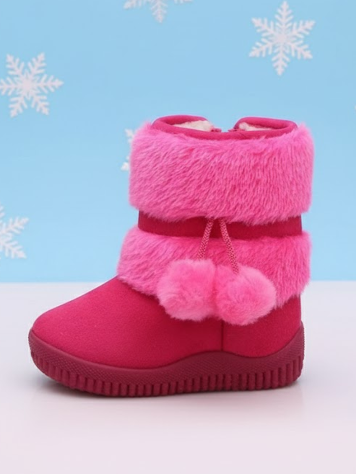 Cozy & Warm Faux Fur Snow Boots