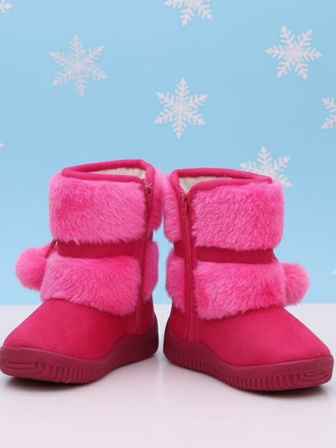 Cozy & Warm Faux Fur Snow Boots