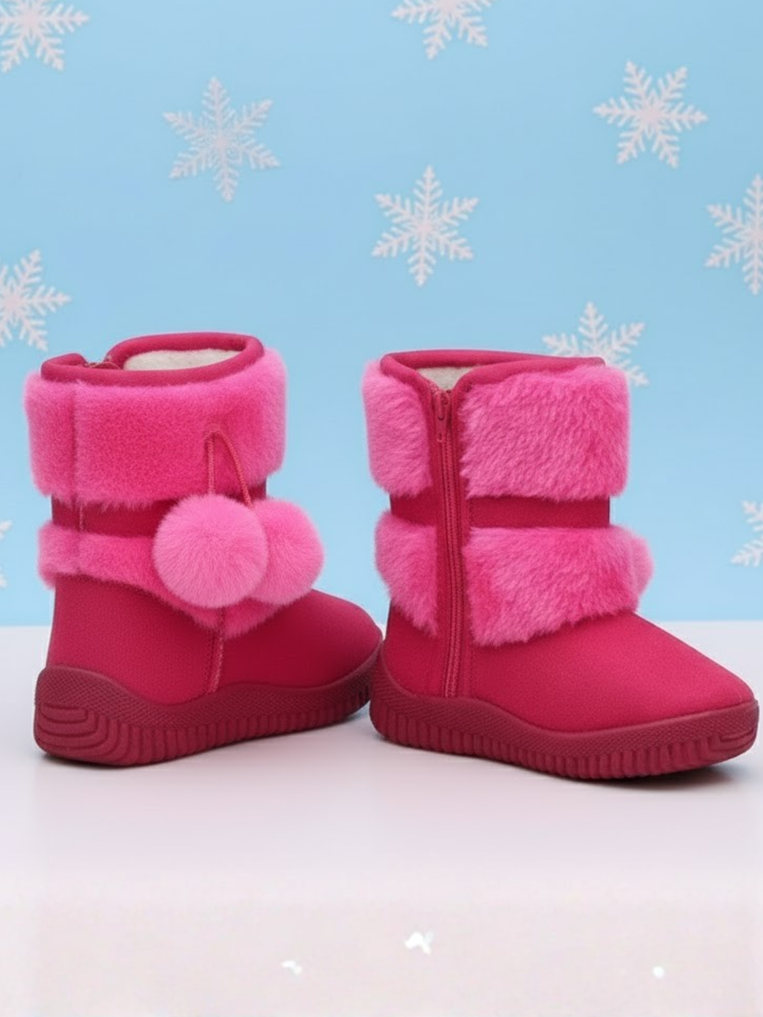 Cozy & Warm Faux Fur Snow Boots