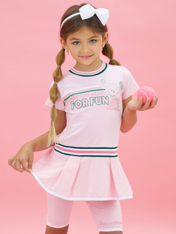 SmileyWorld Varsity Spirit Dress and Biker Short Set