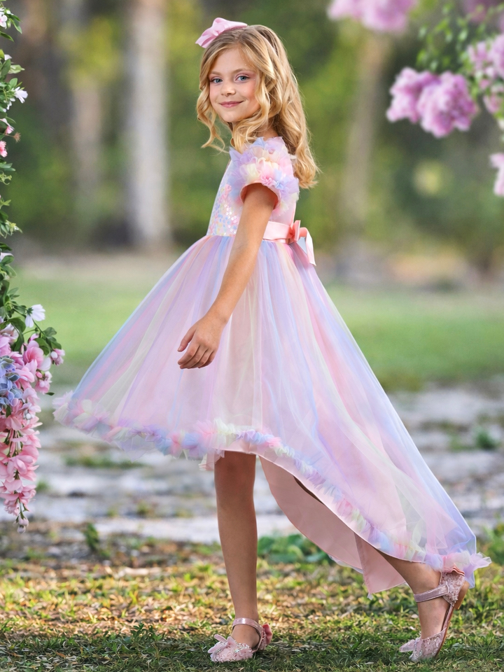 My Pastel Party Rainbow Dressy Dress