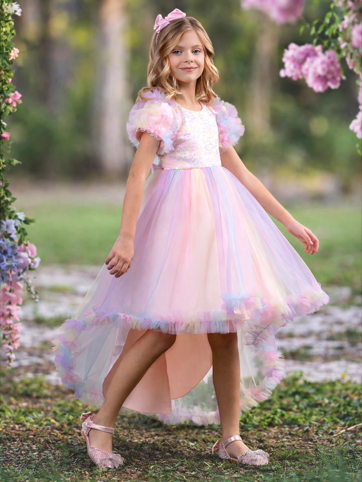 My Pastel Party Rainbow Dressy Dress