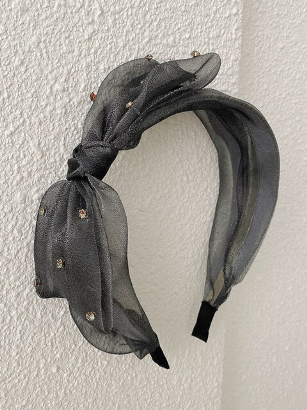 Mia Belle Girls Rhinestone Bow Headband | Girls Accessories