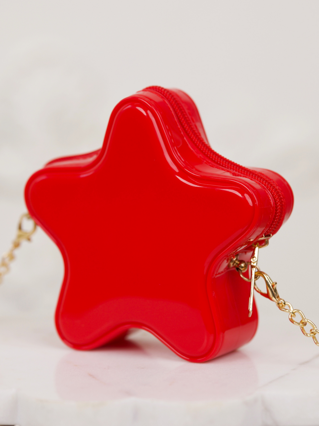 Kids Mini Star Red Crossbody Purse