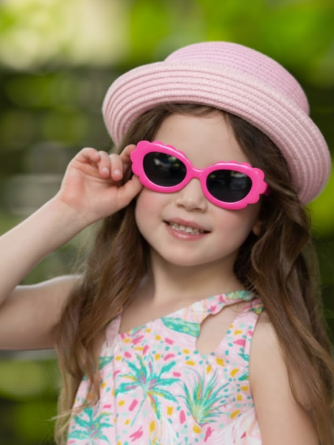 Sunny Petals Retro Sunglasses