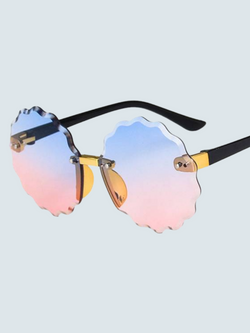 Girls Mirror Mirror Round Sunglasses