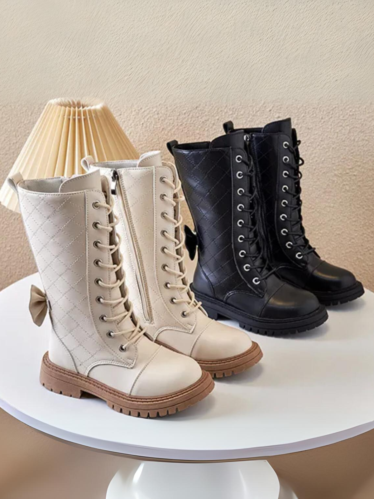 Fall Casual High-Top Waterproof Boots – Mia Belle Girls