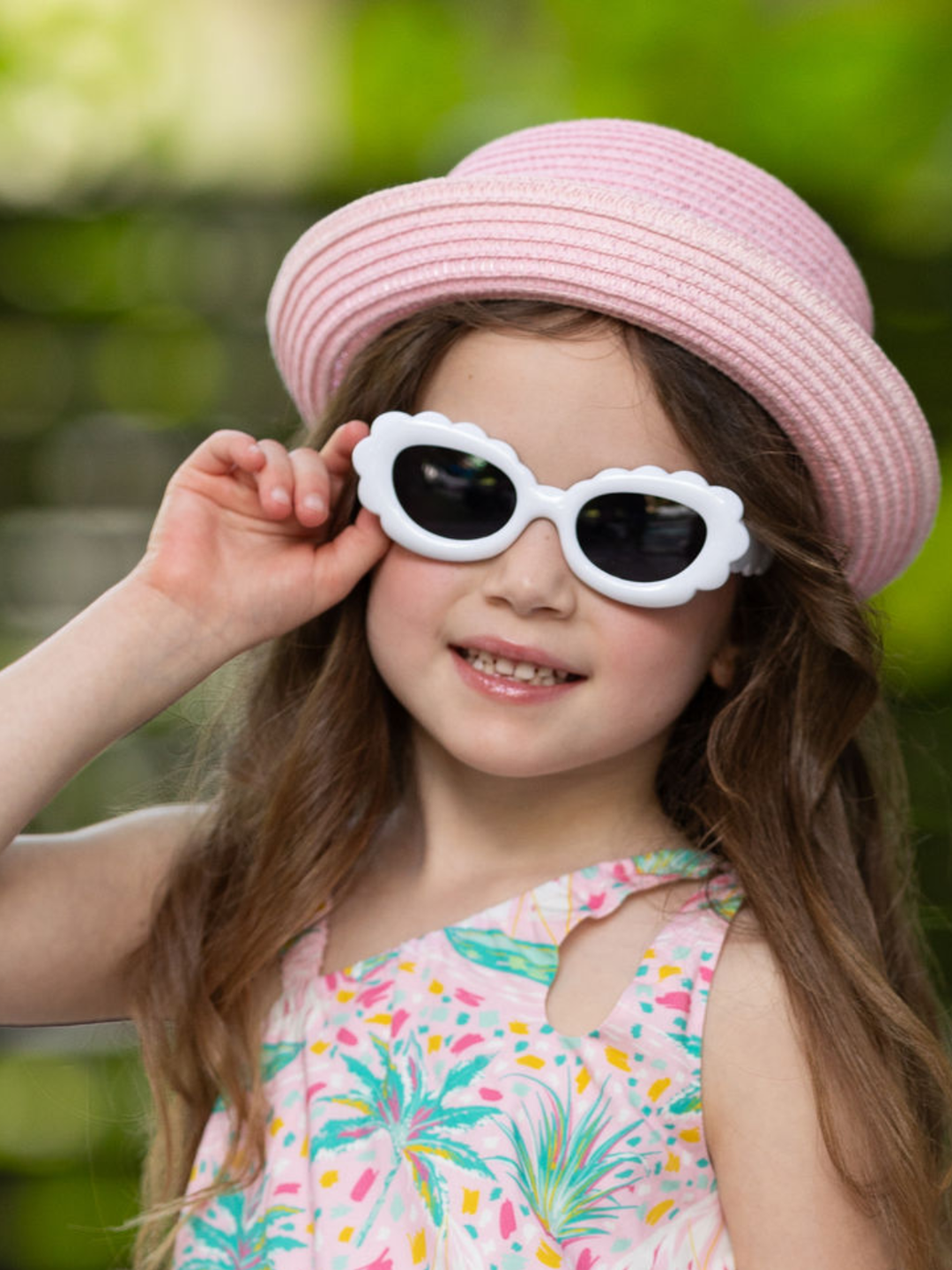 Sunny Petals Retro Sunglasses