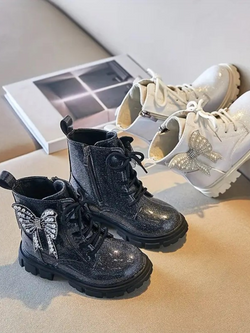 Bows and Sparkles Boots By Liv and Mia