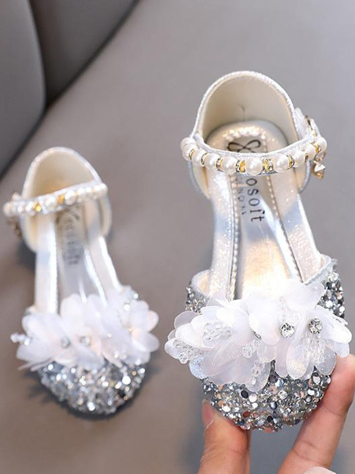 Bloom Shine Metallic Sandals