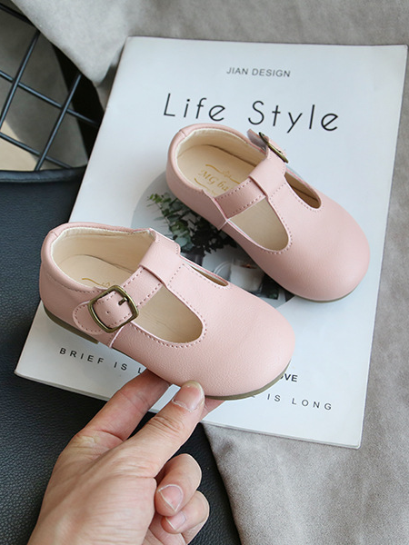 Shoes By Liv & Mia | Schoolgirl T Strap Buckle Flats - Mia Belle Girls