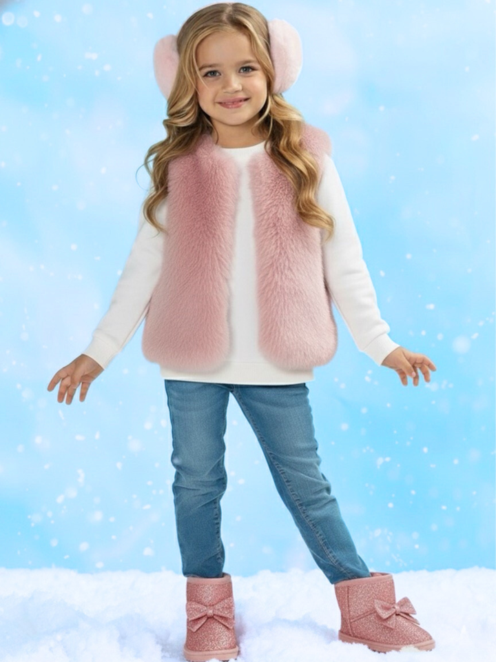 Cozy Chic Faux Fur Vest