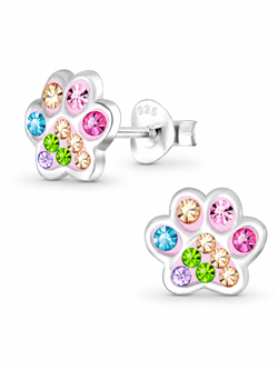 Sterling Silver Stud Earrings Dog Lovers