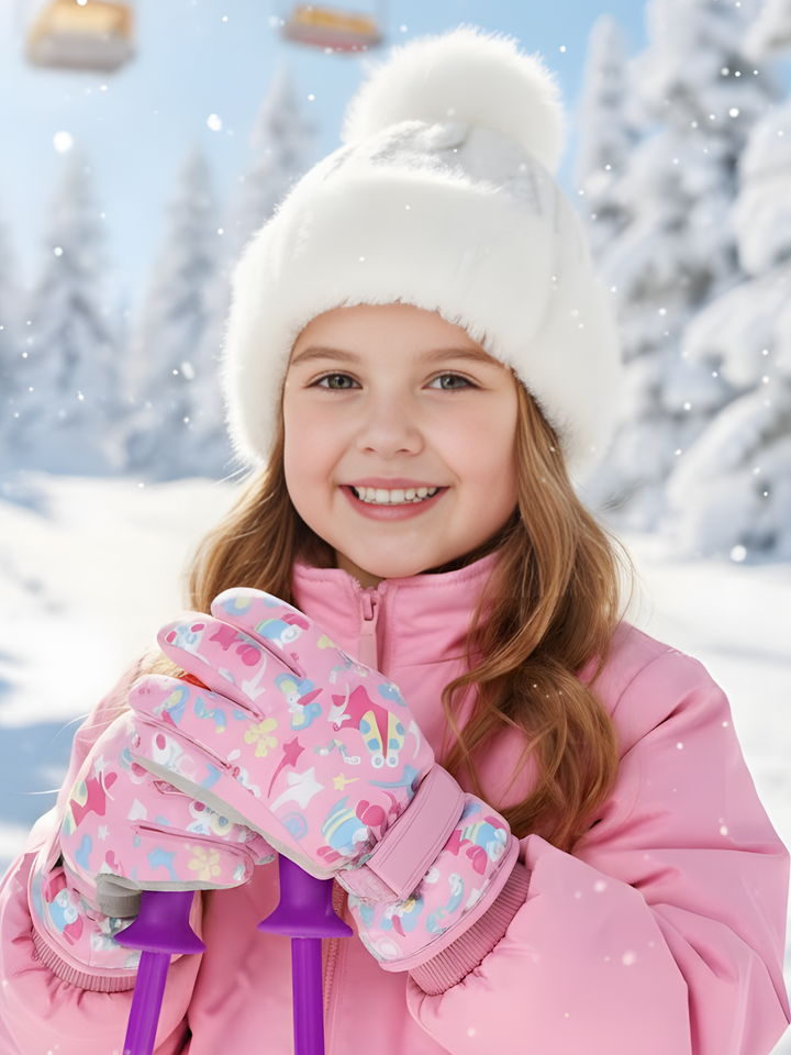 Cozy Shield Waterproof Ski Gloves