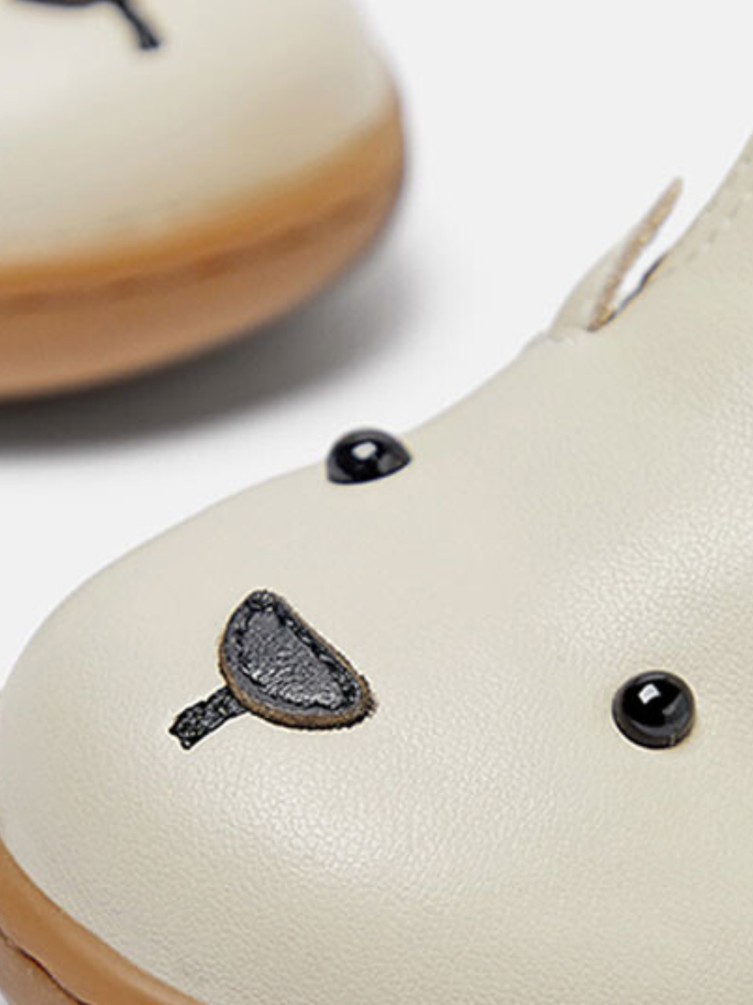 Cuddly Toes Teddy Bear Leather Boots By Liv and Mia Mia Belle Girls