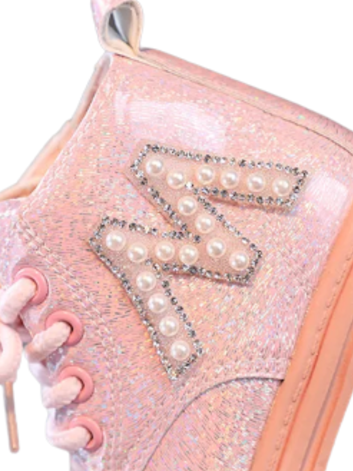 M For Me Pearl-Embellished Boots By Liv and Mia Mia Belle Girls