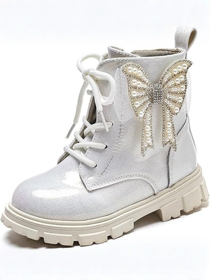 Bows and Sparkles Boots By Liv and Mia Mia Belle Girls