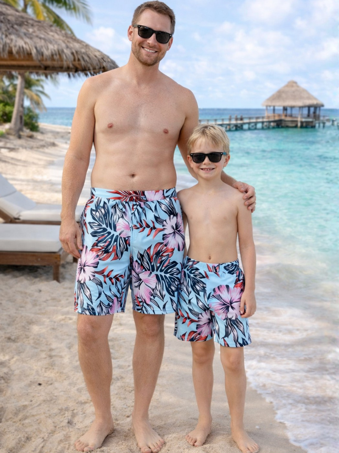 Family Style Fun and Floral Swimsuit Mia Belle Girls