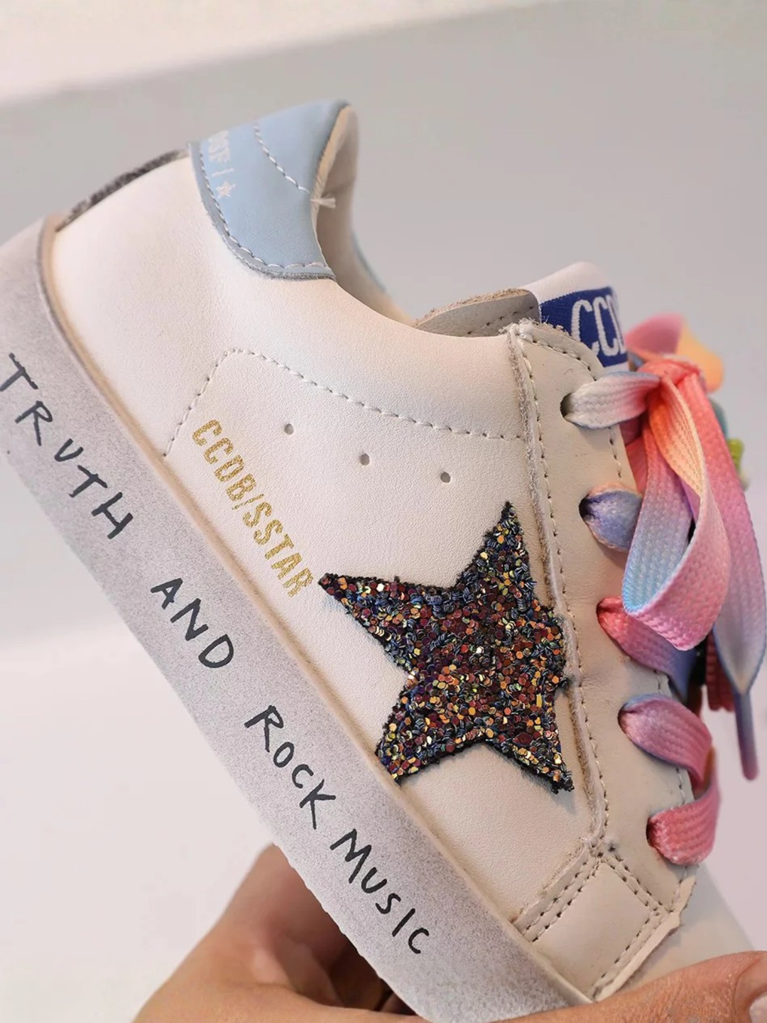 Creative Minds Dazzle Sneakers By Liv and Mia Mia Belle Girls