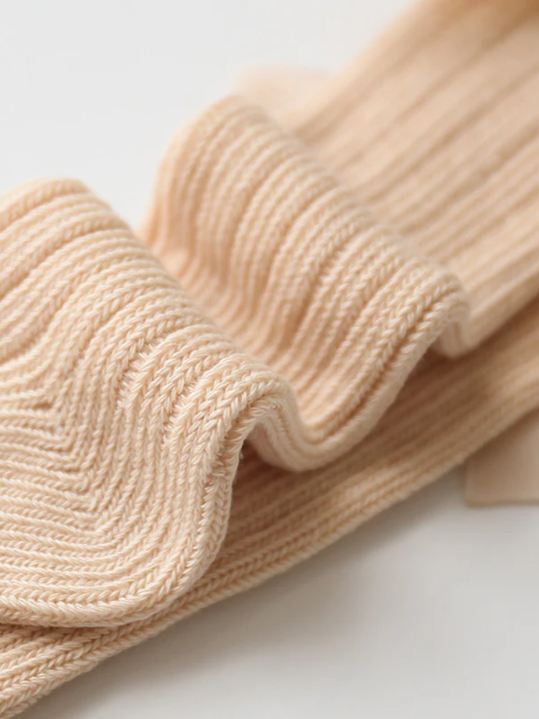 A Little Velvet Bow Long Socks